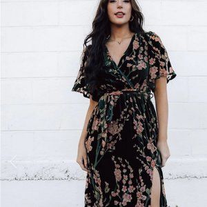 Baltic Born Uma Velvet Maxi dress XL